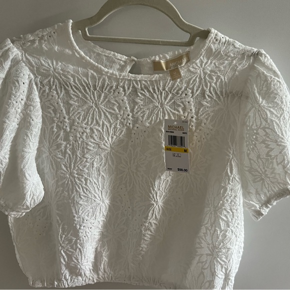 NWT MICHAEL MICHAEL KORS Blouse SIZE MEDIUM $98 - Picture 5 of 6